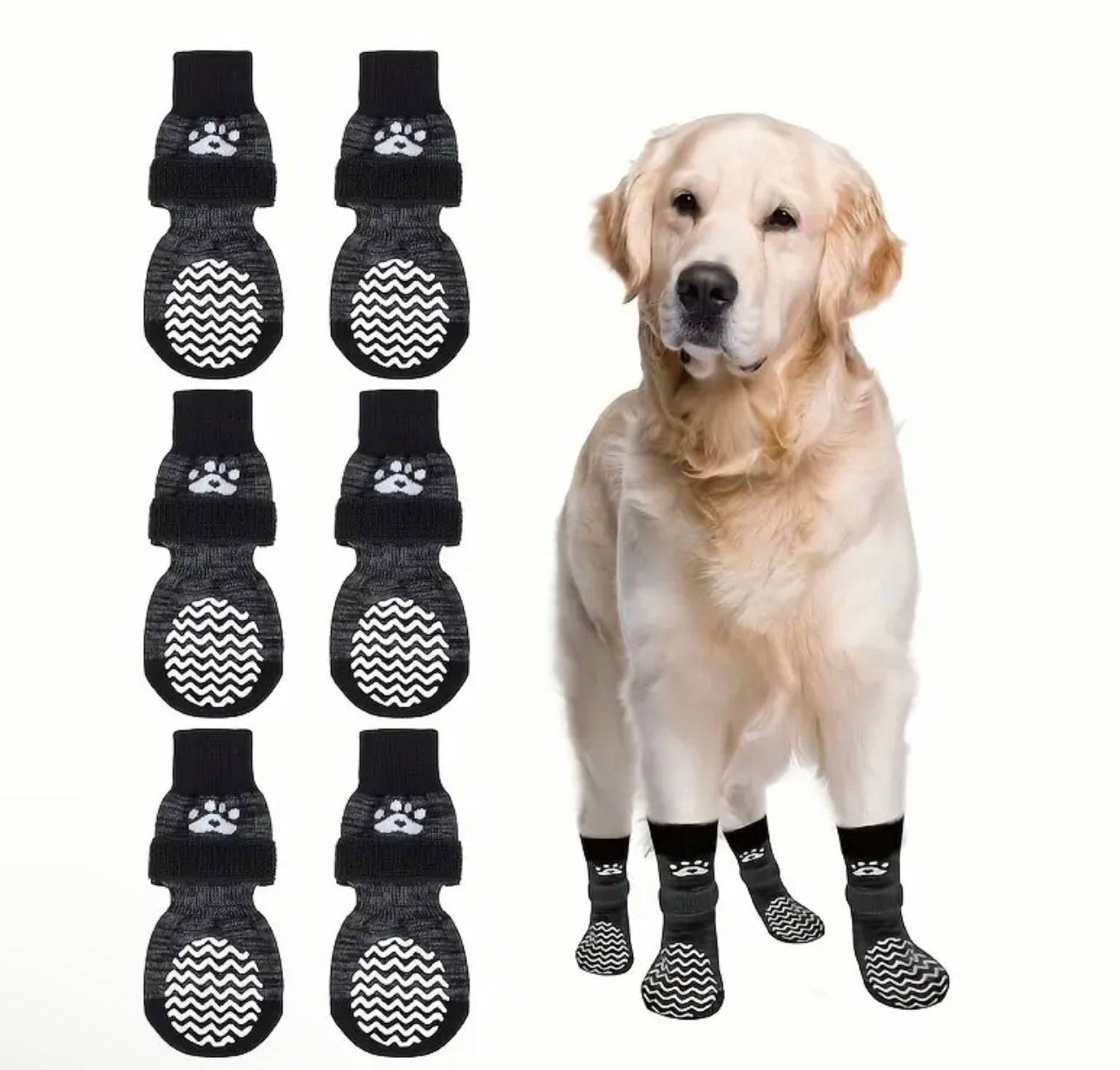 Anti-Slip Dog Socks