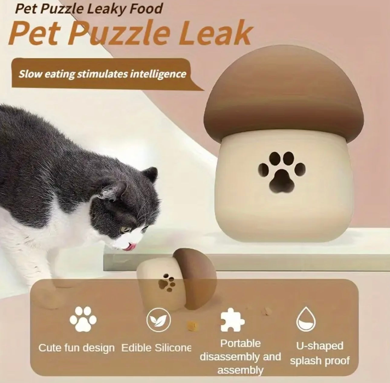Mushroom Treat Dispenser